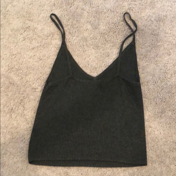 Dark grey tank top - Picture 3 of 3